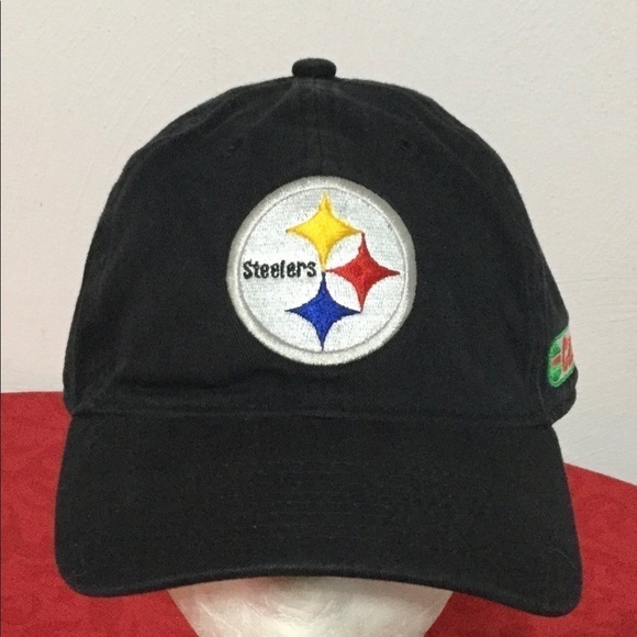 PITTSBURGH Steelers NFL Castrol Oil Hat Black Cap - Picture 3 of 7